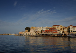 harbor in Hania